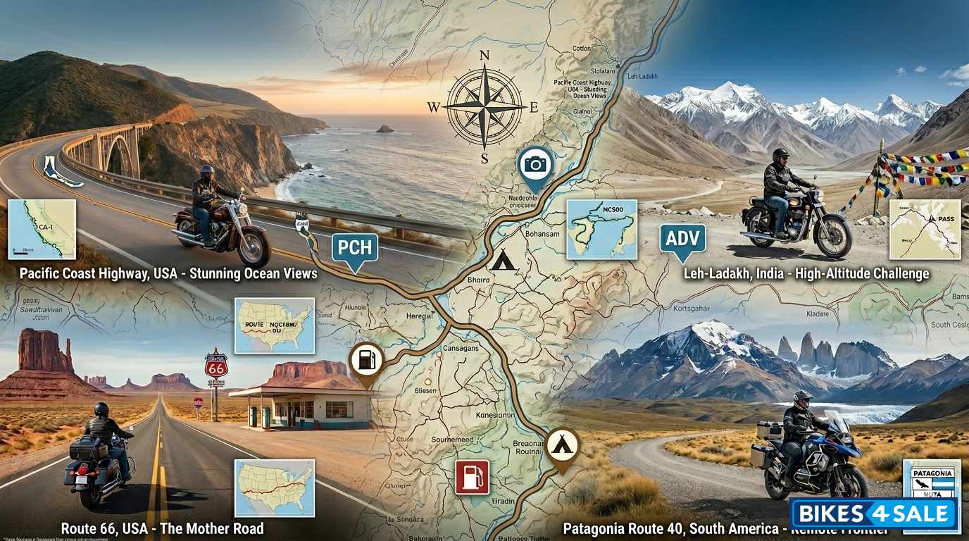 Best Routes For Solo Motorcycle Trips In 2026