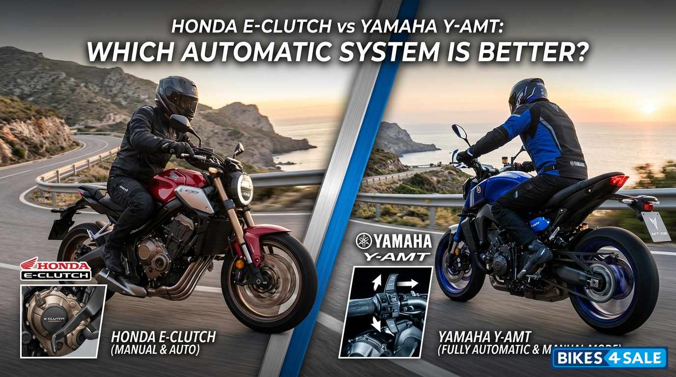 Honda E Clutch Vs Yamaha Y Amt