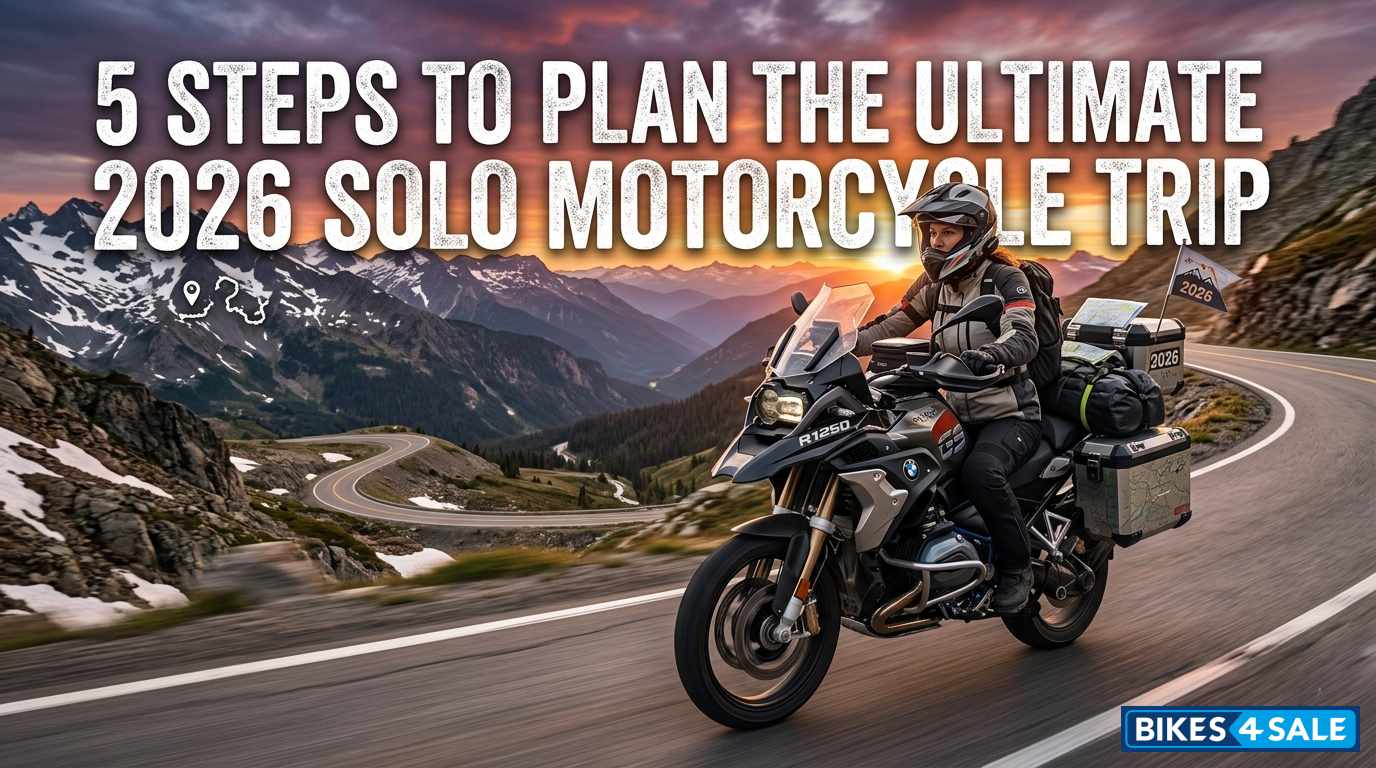 Solo Motorcycle Trip Planning 2026